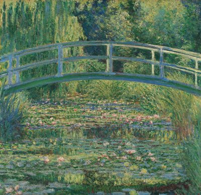 Waterlelievijver, 1899 door Claude Monet